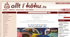 Desktop Screenshot of alltikoku.notando.is